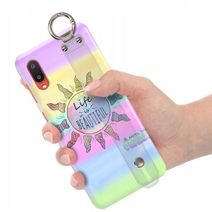 Etui z Paskiem do SAMSUNG M02 Piękne Modne Wzory