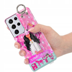 Etui z Paskiem do SAMSUNG S21 ULTRA Piękne Wzory