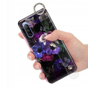 ETUI z PASKIEM do SONY XPERIA 10 III Kwiaty Wzory
