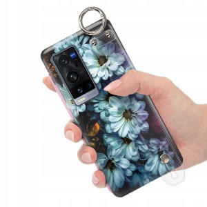 ETUI z PASKIEM do VIVO X60 PRO PLUS Kwiaty Wzory