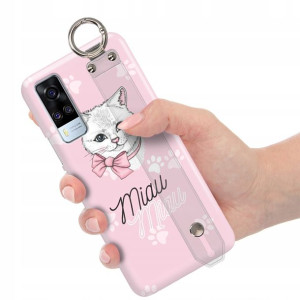 Etui z Paskiem do VIVO Y51 2020 Piękne Modne Wzory