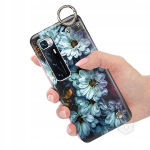 ETUI z PASKIEM do XIAOMI MI 10 ULTRA Kwiaty Wzory