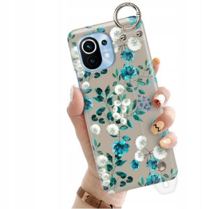ETUI z PASKIEM do XIAOMI MI 11 Kwiaty Natura Wzory