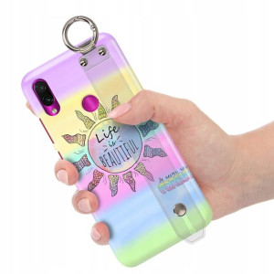 Etui z Paskiem do XIAOMI REDMI NOTE 7 Piękne Wzory