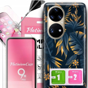 ETUI+9H do HUAWEI P50 PRO Tropical Exotic Wzory