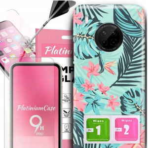 ETUI+9H do HUAWEI Y9A Tropical Egzotyczne Wzory