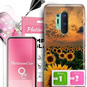 ETUI+9H do ONEPLUS 8 PRO Kobiece Kwiaty Top Wzory