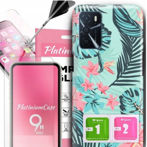 ETUI+9H do OPPO A16s Tropical Egzotyczne Top Wzory