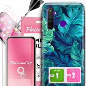 ETUI+9H do REALME 5 PRO Tropical Egzotyczne Wzory