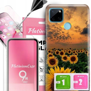 ETUI+9H do REALME C21Y Kobiece Kwiaty Top Wzory