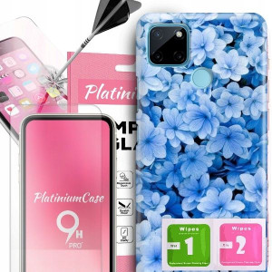 ETUI+9H do REALME C25Y Kobiece Kwiaty Top Wzory