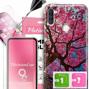 ETUI+9H do SAMSUNG A11 Kobiece Kwiaty Top Wzory