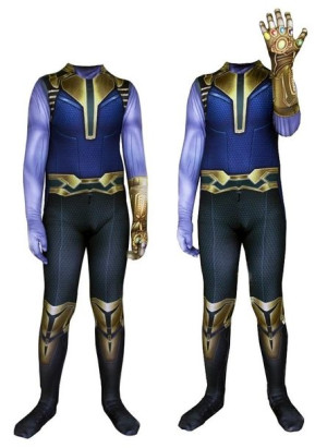 Strój Przebranie Kostium Thanos Skin 140/146