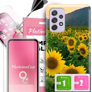 ETUI+9H do SAMSUNG A72 Kobiece Kwiaty Top Wzory