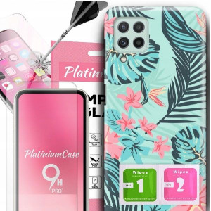 ETUI+9H do SAMSUNG M32 4G Tropical Exotic Wzory