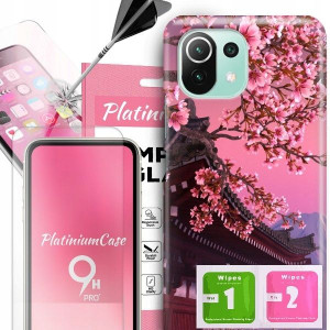 ETUI+9H do XIAOMI Mi 11 LITE 5G NE Kwiaty Wzory