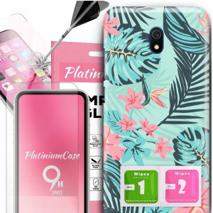 ETUI+9H do XIAOMI REDMI 8A Tropical Exotic Wzory