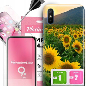 ETUI+9H do XIAOMI REDMI 9AT Kobiece Kwiaty Wzory