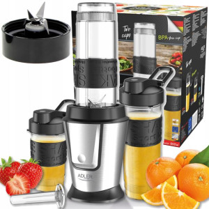 Blender Do Smoothie Kruszy Lód + Wkład Chłodzący