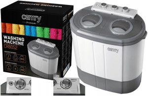 Wirnikowa Pralka Turystyczna 3kg 2 Komory 450w