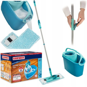 Mop Obrotowy Płaski Leifheit Clean Twist Ergo M 33