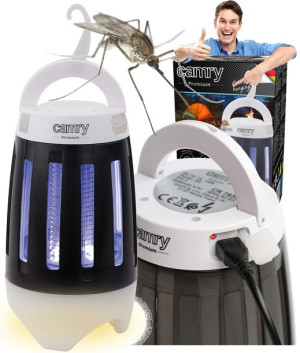 Lampa Owadobójcza Campingowa Camry Akumulatorowa