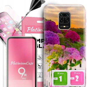 ETUI+9H do XIAOMI REDMI NOTE 9s Kwiaty Top Wzory