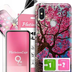 ETUI+9H do XIAOMI REDMI S2 Kobiece Kwiaty Wzory