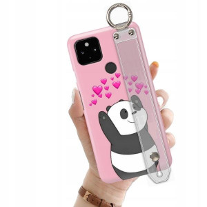 ETUI+PASEK do GOOGLE PIXEL 4A 5G Love Miłość Wzory