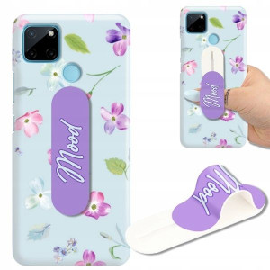 ETUI+UCHWYT do REALME C25Y Cute Owoce Candy Wzory