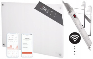 Panel Grzewczy Mill Grzejnik Szklany Wifi 800w