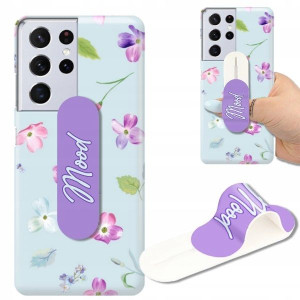ETUI+UCHWYT do SAMSUNG S21 ULTRA 5G Owoce Wzory