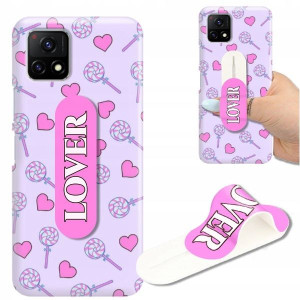 ETUI+UCHWYT do VIVO Y31S 5G Cute Owoce Candy Wzory