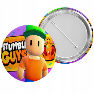 PRZYPINKA 44mm Button STUMBLE GUYS Wiele WZORÓW