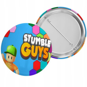 PRZYPINKA 44mm Button STUMBLE GUYS Wiele WZORÓW