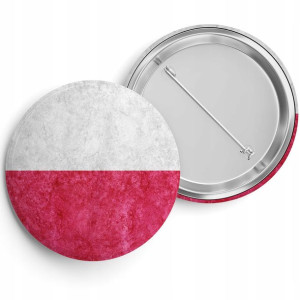 PRZYPINKA 44mm Marsz Niepodległości POLSKA Flaga