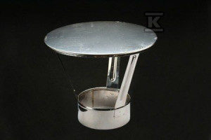 Parasol kominowy DN 113 do kotłów z otwartą komorą spalania
