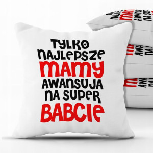 PODUSZKA 40x40 Prezent na DZIEŃ BABCI Dużo WZORÓW