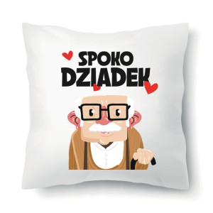 PODUSZKA 40x40 Prezent na DZIEŃ DZIADKA MiX WZORÓW