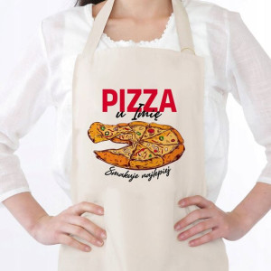 FARTUCH Kuchenny PIZZA Twoje IMIĘ Wiele WZORÓW