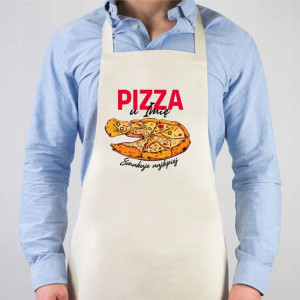 FARTUCH Kuchenny PIZZA Twoje IMIĘ Wiele WZORÓW