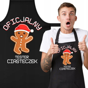 FARTUCH Kuchenny Prezent Tester CIASTEK Wzory MiX
