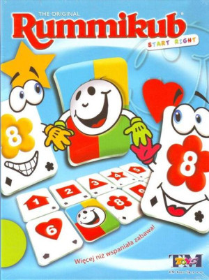 RUMMIKUB JUNIOR Oryginalny GRA PLANSZOWA 3+