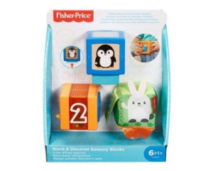 Fisher Price Gjw13 Klocki Kolorowe Zwierzątka
