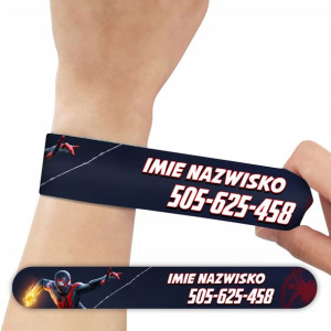 OPASKA Imiennik Numer Telefonu SPIDERMAN MiX Wzory