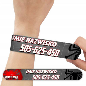 OPASKA z IMIENNIKIEM Numer Telefonu SPIDERMAN MiX