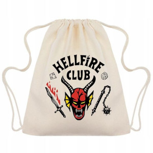 Plecak WOREK ECO STRANGER Things HELLFIRECLUB MiX