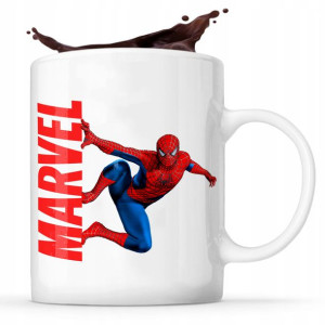 KUBEK 330ml Prezent Marvel SPIDERMAN Wiele WZORÓW