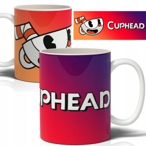 Kubek Biały 330ml Śmieszny Prezent Cup Head Wzory