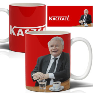 Kubek Biały 330ml Śmieszny Prezent Wzory Kaczcafe